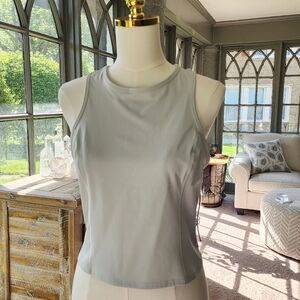 NWT Lululemon Nulux SIZE 12 Racerback Cropped Run Tank Top Starlight